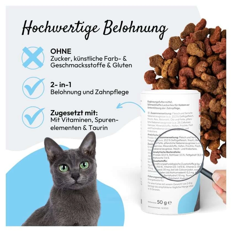 PHA Delicioso snack en gránulos para gatos 50 g