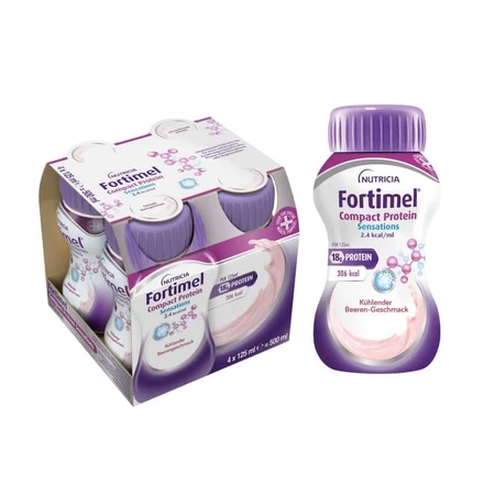 Fortimel Compact Protein 2,4 Kcal Cooling Berry 4X125 ml