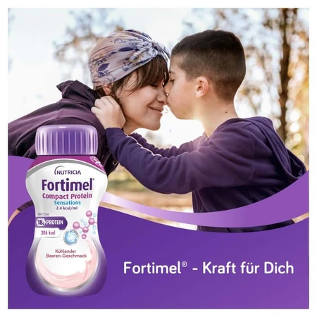 Fortimel Compact Protein 2,4 Kcal Cooling Berry 4X125 ml