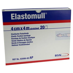 Elastomull 4 cmx4 m banda elástica de fijación 2099 20 uds.