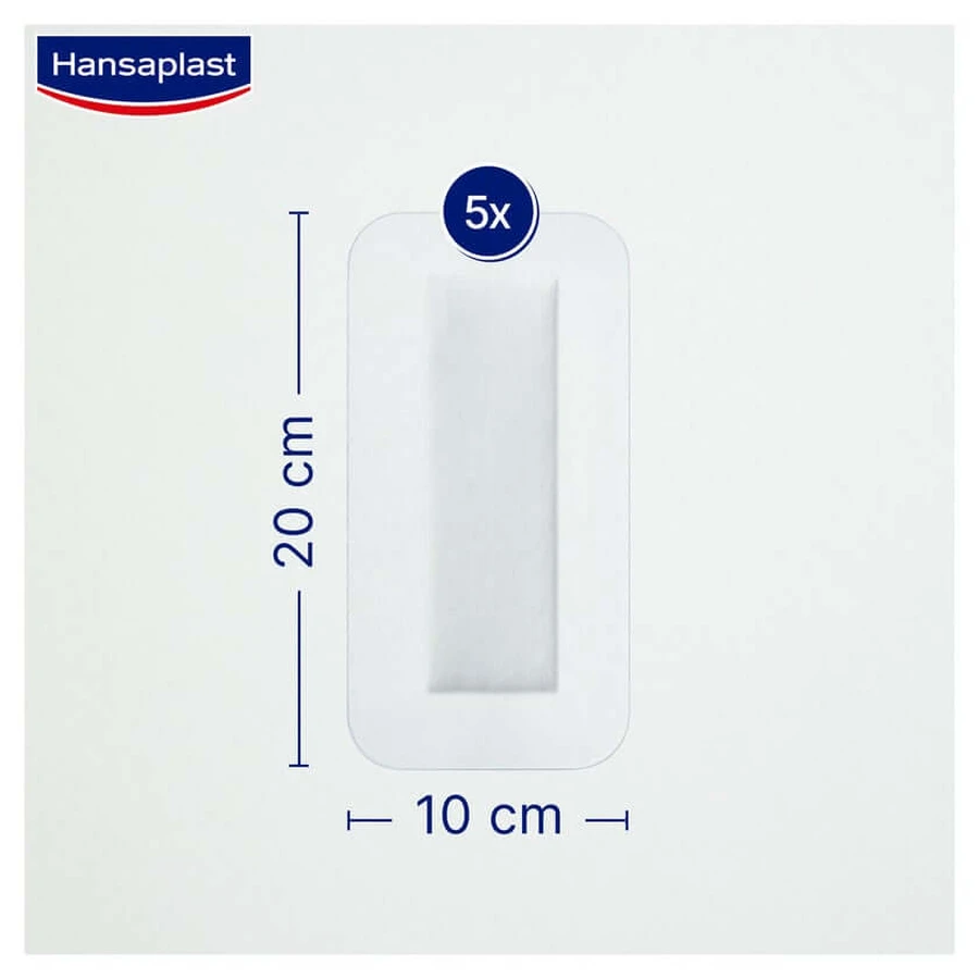 Hansaplast Aqua Protect Apósito estéril 5 uds.