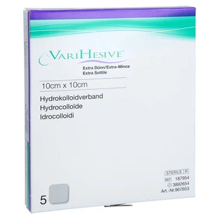 Varihesive Extra thin 10x10 cm HKV hydro 5 pcs.
