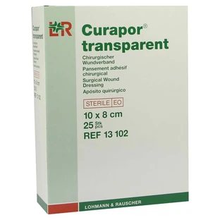 Curapor transparent wound dressing 10 x 8 cm sterile 25 pcs.