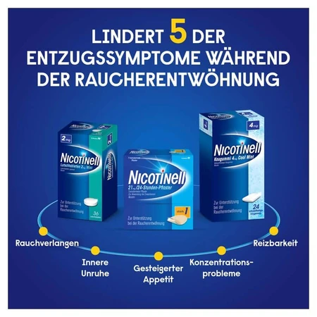 Nicotinell kauwgom 4 mg tropisch fruit 2X96 stuks.