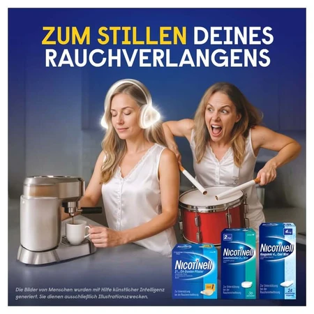 Nicotinell kauwgom 4 mg tropisch fruit 2X96 stuks.