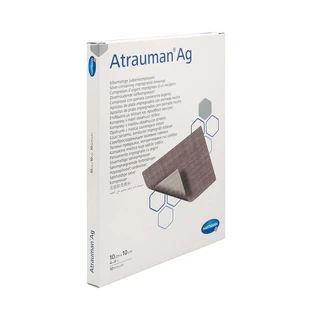 Atrauman Ag 10x10 cm compresses stériles 10 pcs.
