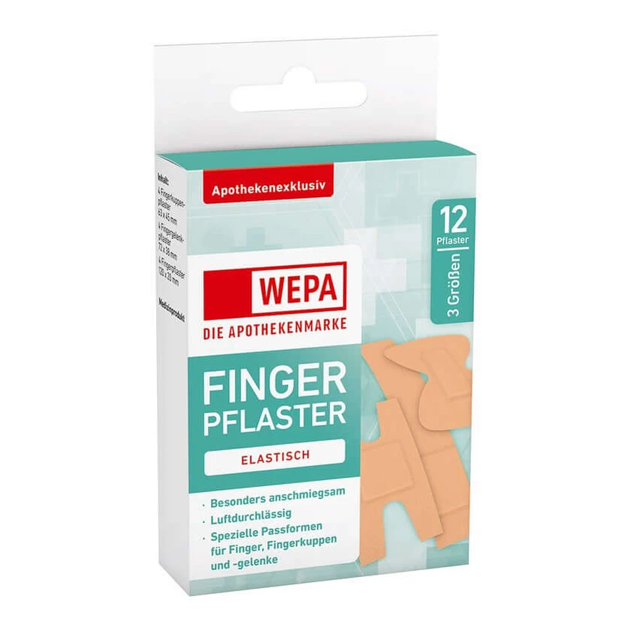 WEPA Finger Plaster Mix 12 pcs