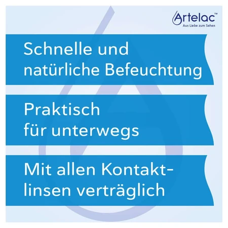 Artelac Splash EDO eye drops 60X0.5 ml