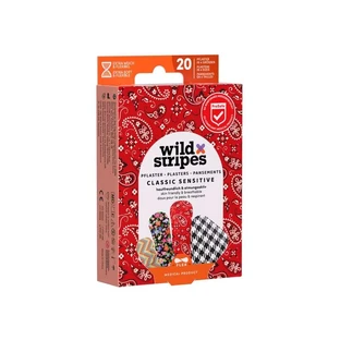 Wild Stripes Sensitive Pleister - Fashion Edition 20 stuks.