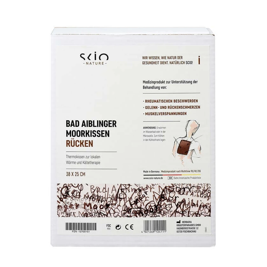 Scio Bad Aib MoorkissBack 38x25cm 1 pc