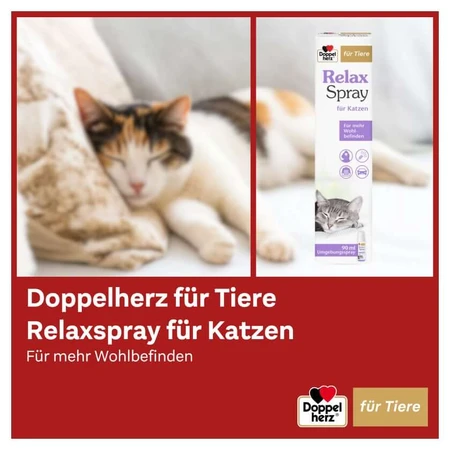 Double Heart for Animals Spray relaxant pentru pisici 90 ml