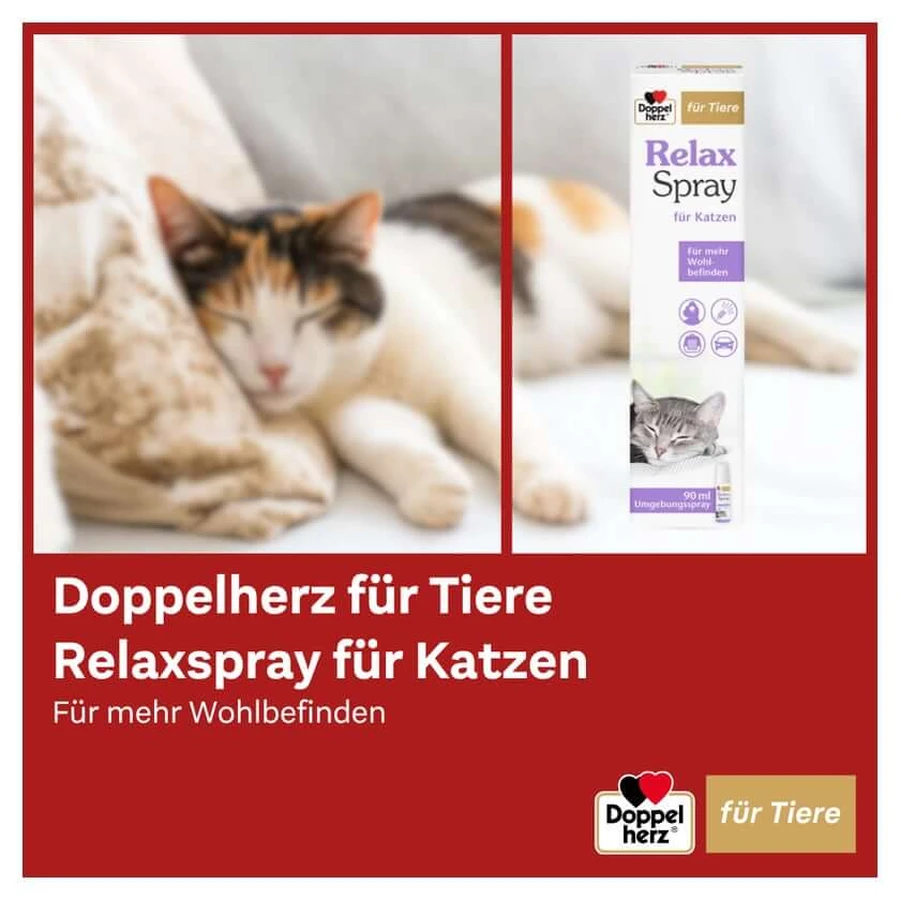 Double Heart for Animals Spray relaxant pentru pisici 90 ml