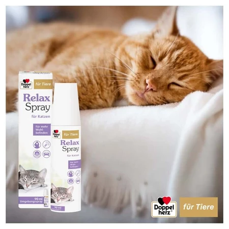 Double Heart for Animals Spray relaxant pentru pisici 90 ml