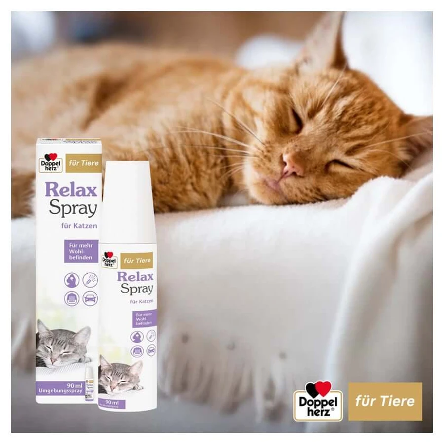 Double Heart for Animals Spray relaxant pentru pisici 90 ml