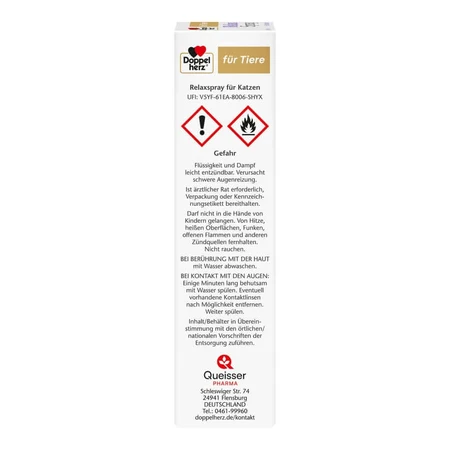 Double Heart for Animals Spray relaxant pentru pisici 90 ml