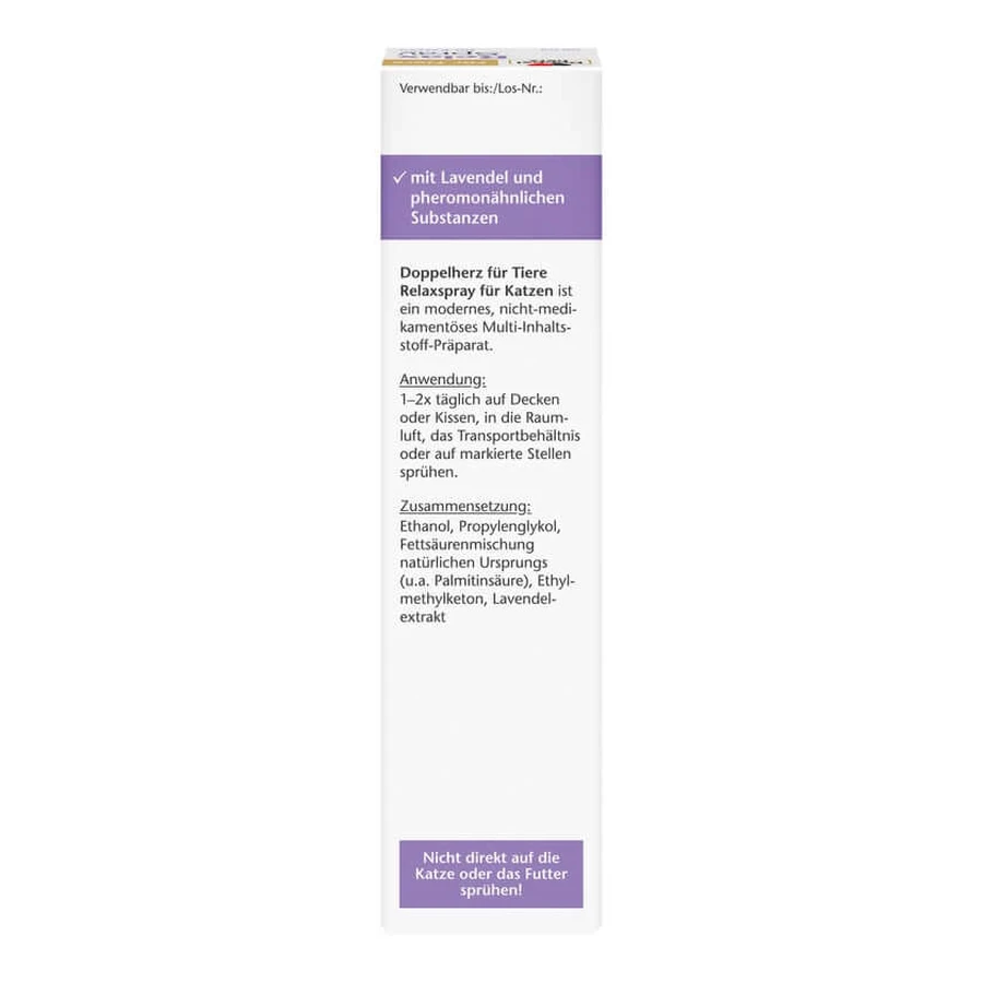 Double Heart for Animals Spray relaxant pentru pisici 90 ml