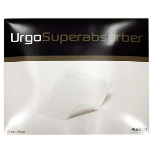 Urgosuperabsorber 20x20 cm zwachtel 10 st.