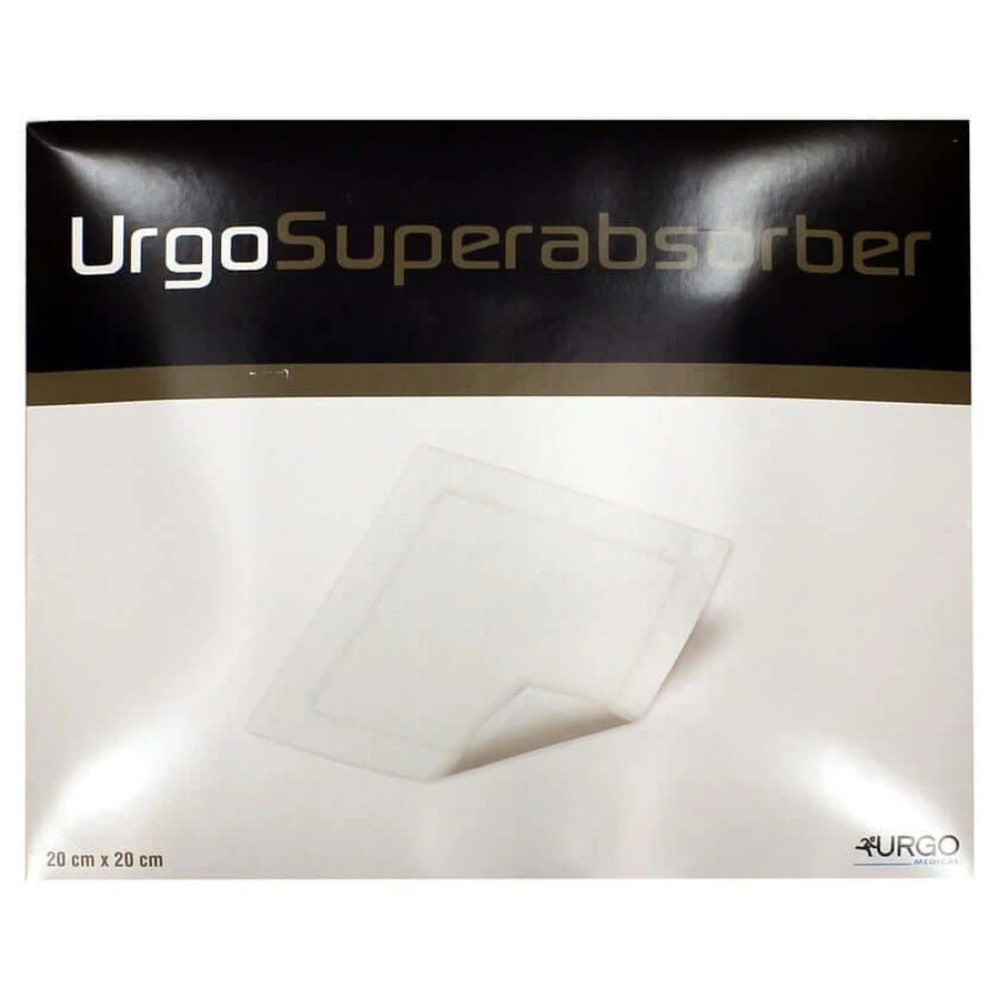 Urgosuperabsorber 20x20 cm zwachtel 10 st.