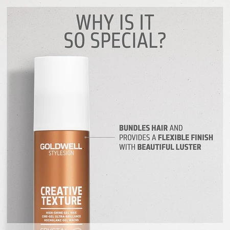 Spray Goldwell Creative Texture Crystal Turn High-Shine Gel-Wax 100 ml
