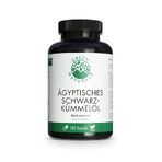 GREEN NATURALS Olio di cumino nero egiziano 3000 mg, vegano, 180 capsule