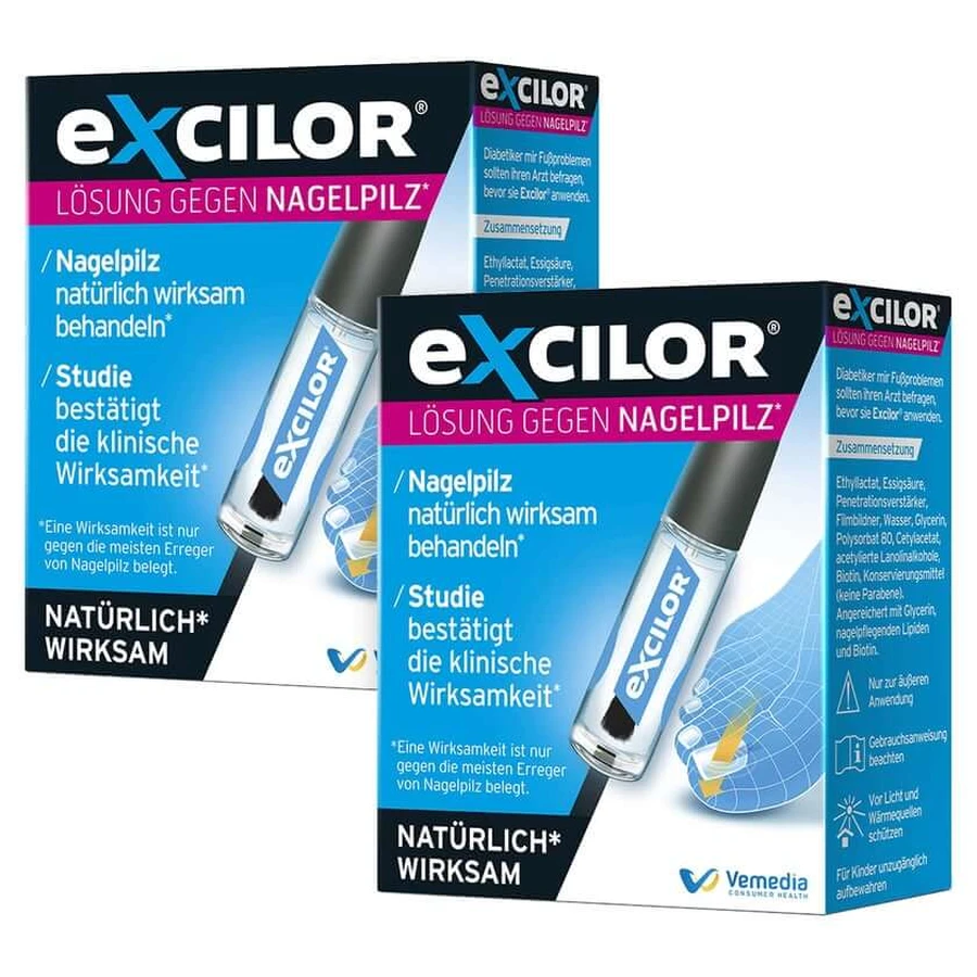 Solución Excilor 2X3,3 ml