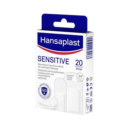 Hansaplast Sensitive pleister 20 st