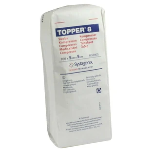 Topper 8 Compresses 5x5 cm non-sterile 100 pcs.