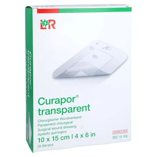 Curapor Apósito Estéril transparente 1 25 unid.