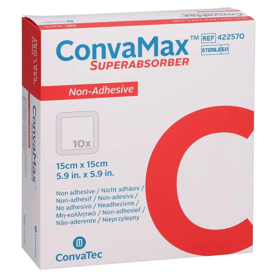 Convamax Superabsorber Niet-klevend 15x 10 st.