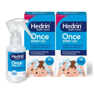 Hedrin Once Liquid Spray 2X60 ml
