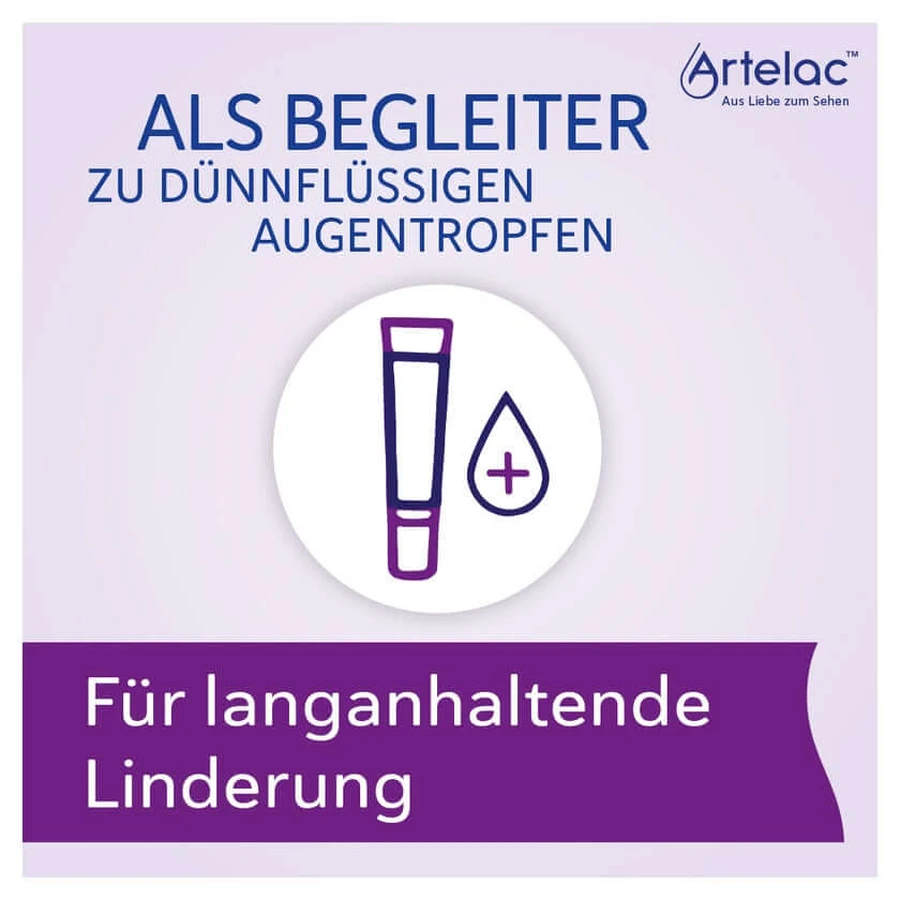 Artelac Nighttime Gel Eye Gel - Soin hydratant pour la nuit 3X10 g