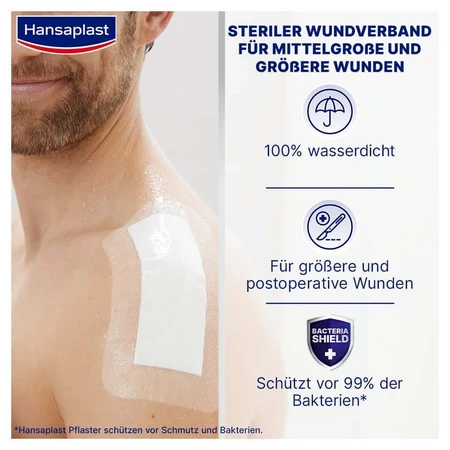 Hansaplast Aqua Protect Wondverband steriel 5 st.