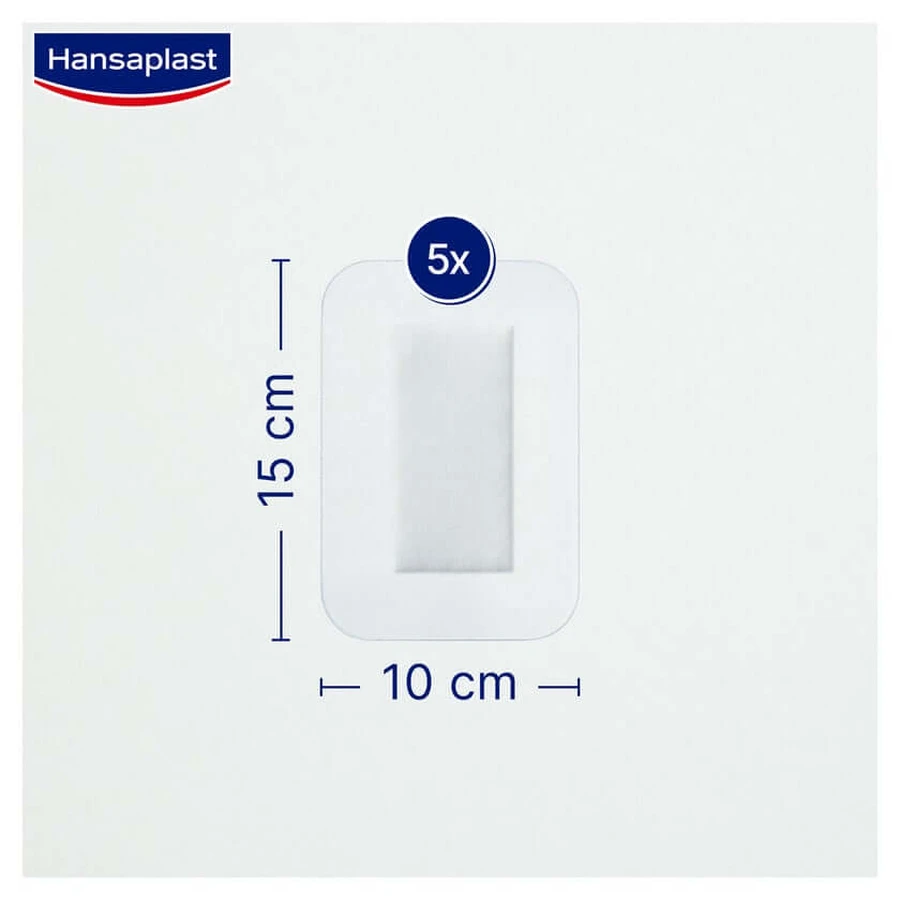 Hansaplast Aqua Protect Wondverband steriel 5 st.