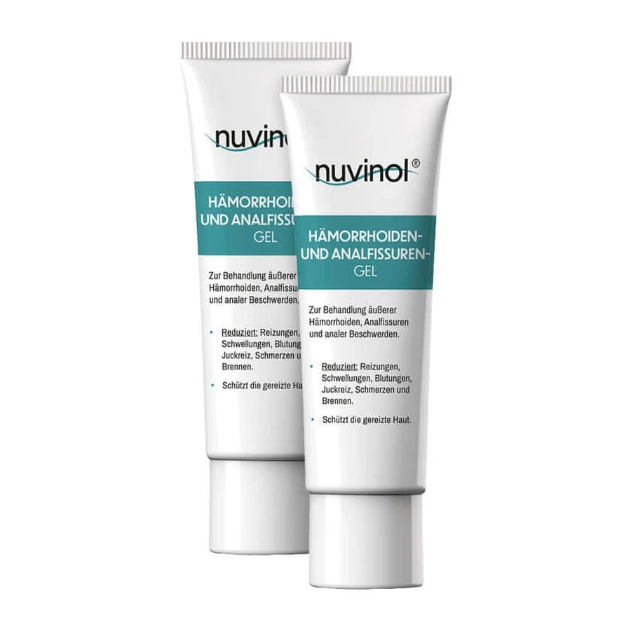 Dubbelverpakking Nuvinol aambeiengel 2X40 ml