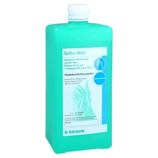 Softa MAN hand disinfectant dispenser bottle 1000 ml