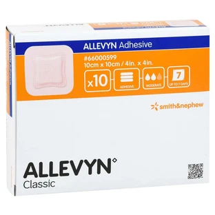 Allevyn Adhesive 10x10 cm adhesive wound dressing 10 pcs.