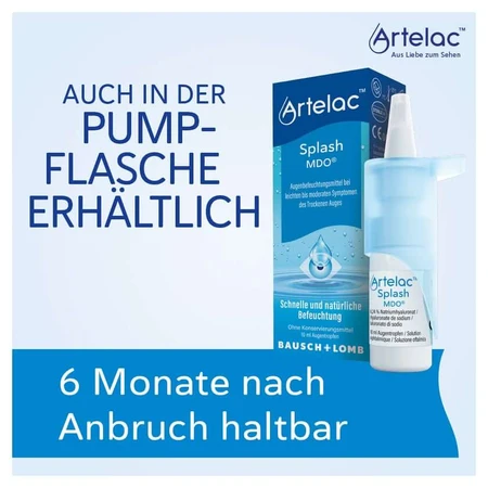 Artelac Splash EDO Augentropfen 10X0,5 ml