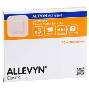Allevyn Adhesivo 7,5x7,5 cm herida adhesiva 3 uds.