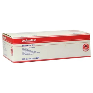 Leukoplast 2,5 cmx5 m 12 uds.