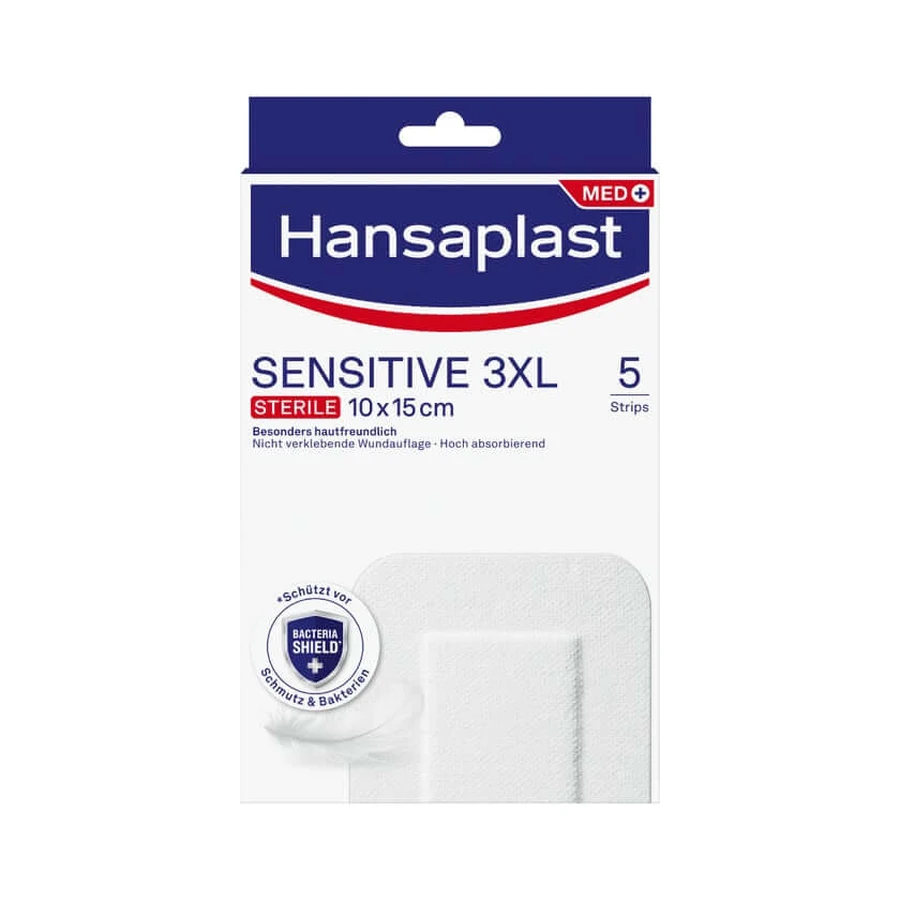 Hansaplast Sensitive 3XL 5 St