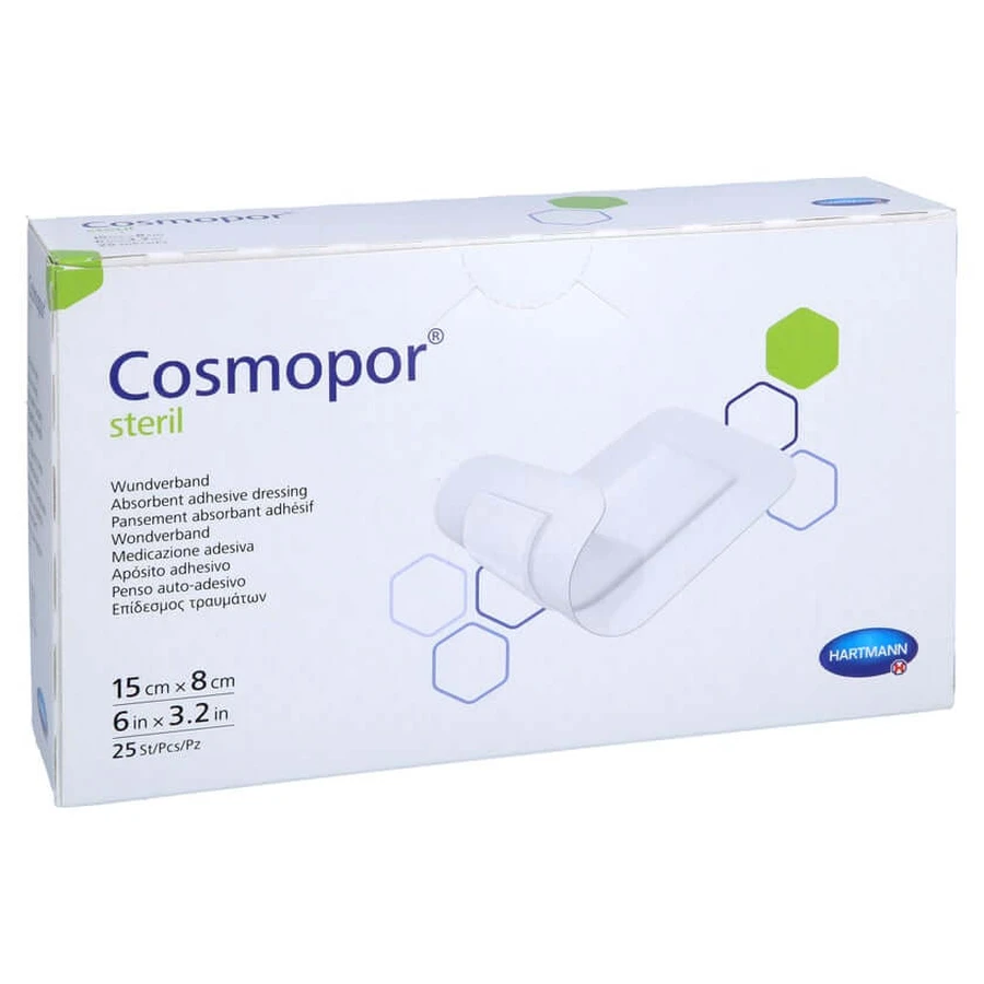 Cosmopor Sterile Wound Dressing 8x15 cm 25 pcs.