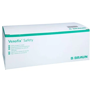 Venofix veiligheidsader punt.21 G 0,8x19mm 30cm Groen 50 st