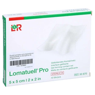 Lomatuell Pro 5x5 cm steril 10 St