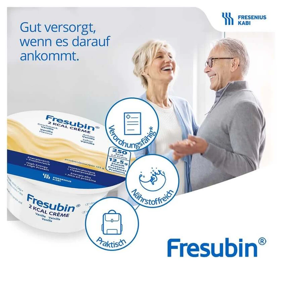 Fresubin 2 kcal crème mixte carton 24X125 g