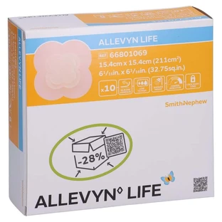 Allevyn Life 15,4x15,4 cm Silikonschaumv 10 St