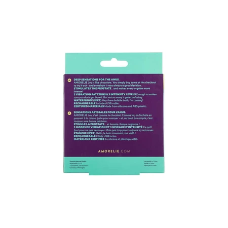 AMORELIE Joy "Melt" vibrador de próstata 1 ud.