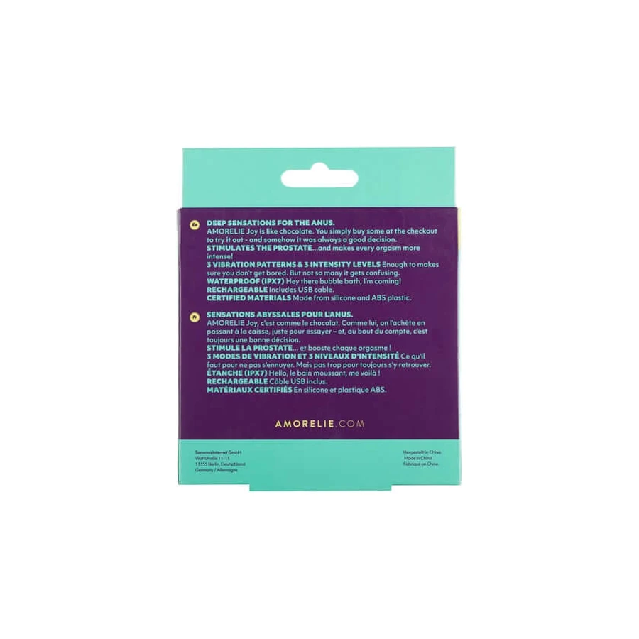AMORELIE Joy "Melt" vibrador de próstata 1 ud.