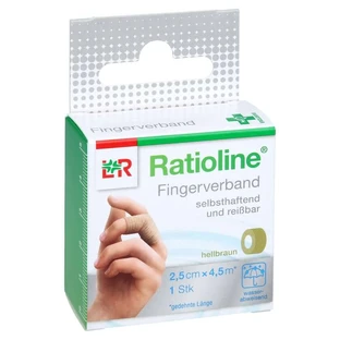 Ratioline autoadhesivo dedo vena 2,5cmx4,5m 1 ud