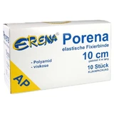 Porena elastic gauze bandage 10 cm white without cell 10 pcs.
