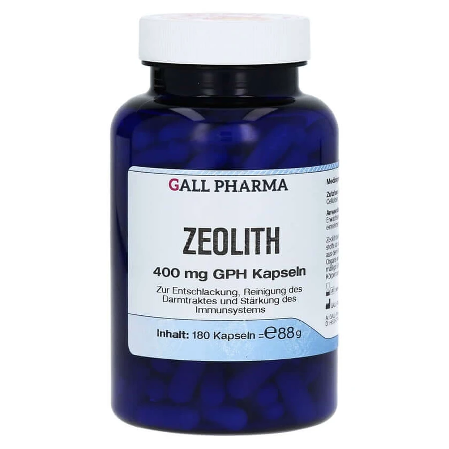Zeolita 400 mg GPH Cápsulas 180 Cápsulas